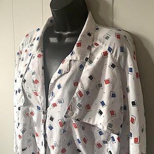 Retro 80s Business Work Wear Size L